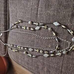 Nygard Beaded Triple Strand Necklace